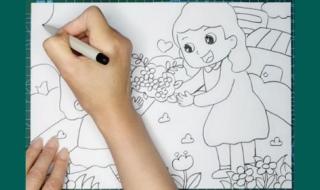 母亲节画画图片优秀画