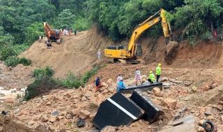梅大高速建成不到十年 梅大高速建成不到十年