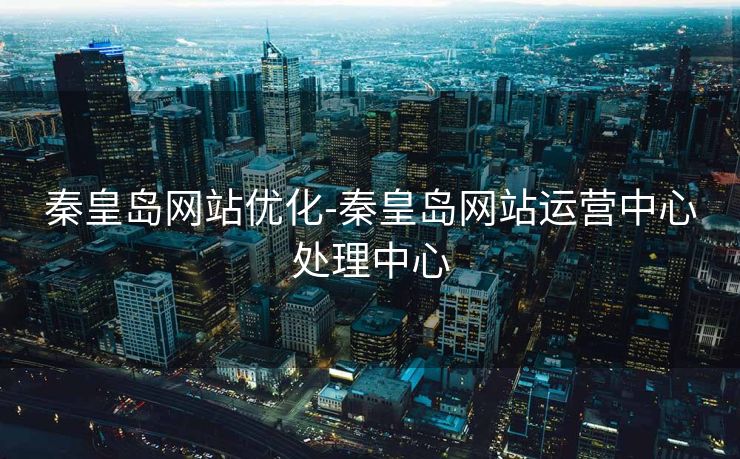 秦皇岛网站优化-秦皇岛网站运营中心处理中心