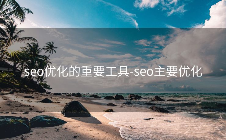 seo优化的重要工具-seo主要优化