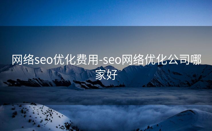 网络seo优化费用-seo网络优化公司哪家好 网络seo优化费用-seo网络优化公司哪家好