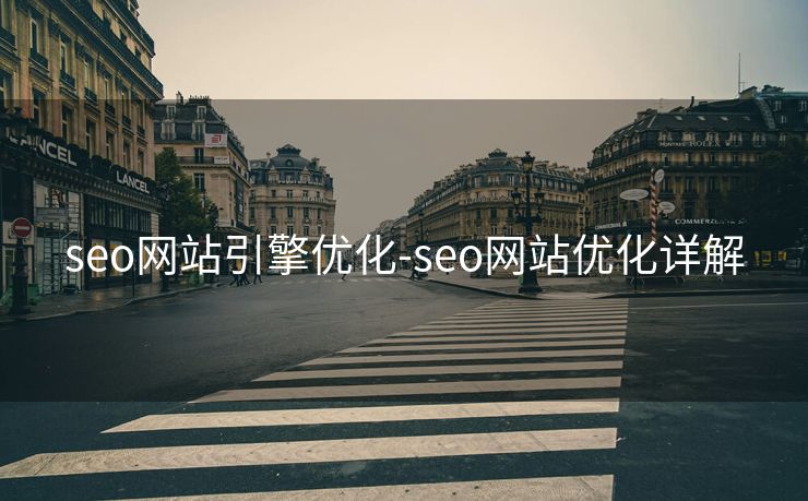 seo网站引擎优化-seo网站优化详解