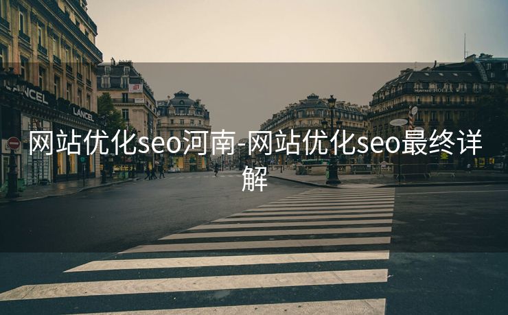 网站优化seo河南-网站优化seo最终详解