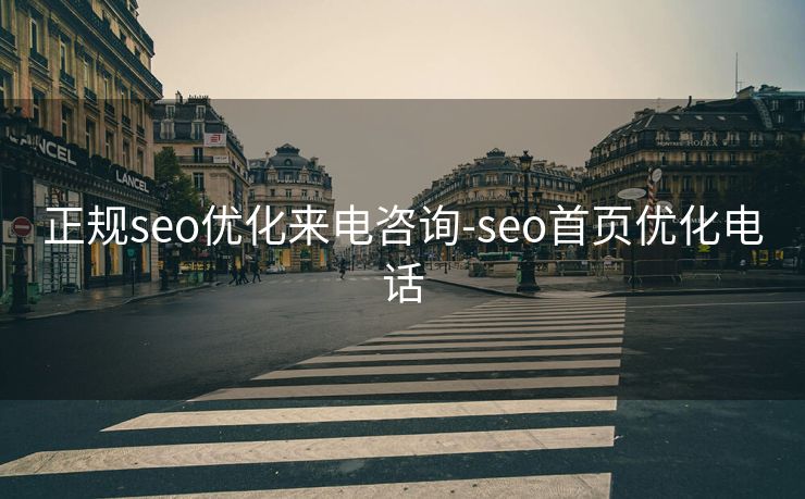 正规seo优化来电咨询-seo首页优化电话