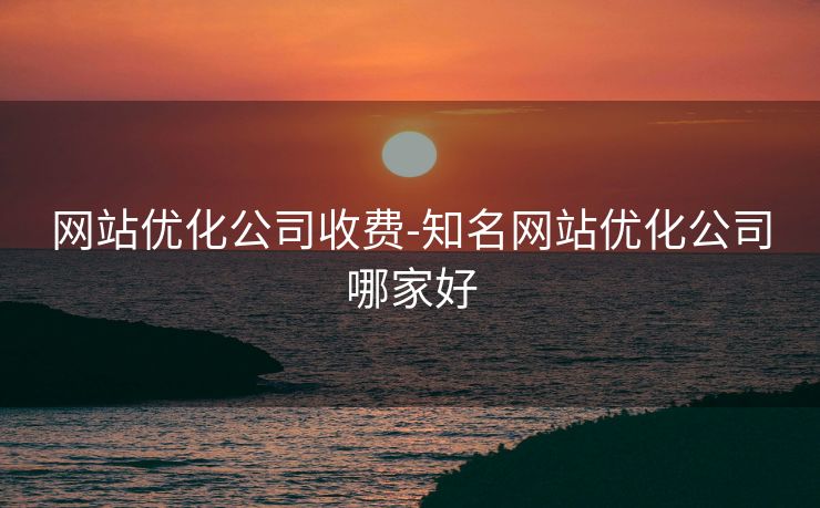 网站优化公司收费-知名网站优化公司哪家好
