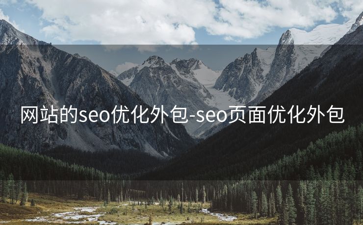 网站的seo优化外包-seo页面优化外包